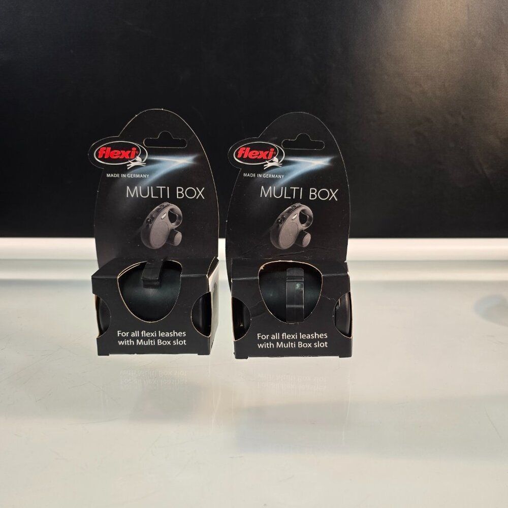 2 Pack Flexi® Multi Box Stores Treats or Waste Bags Made in Germany